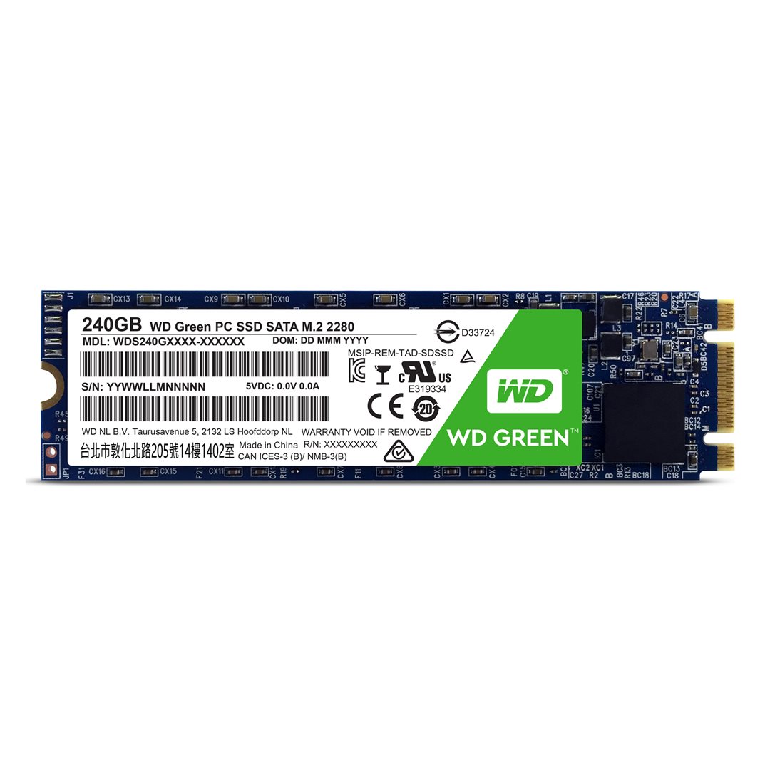 Ssd wd m 2 green обзор