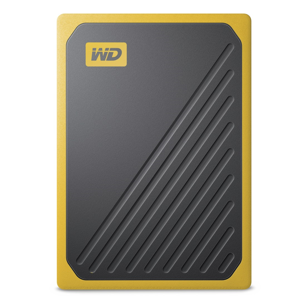 WD My Passport Go SSD, USB 3.0, 500 GB čierna/žltá
