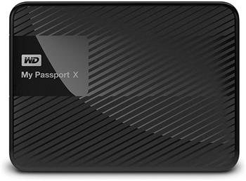 WD My Passport X 2TB, čierny