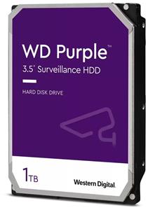 WD Purple 3,5", 1TB, 5400RPM, 64MB cache, (rozbalené)
