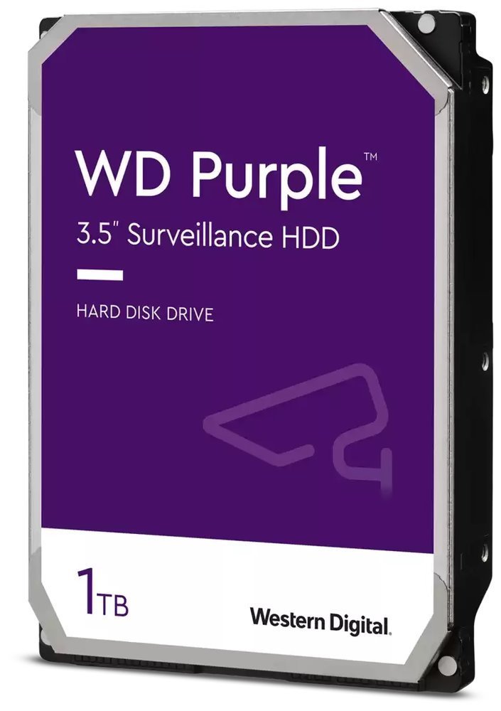 WD Purple 3,5", 1TB, 5400RPM, 64MB cache