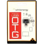 WE Adaptér OTG USB 2.0 Micro USB M - USB F Black