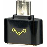 WE Adaptér OTG USB 2.0 Micro USB M - USB F Black