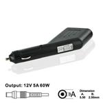 WE auto adaptér 12V/5A 60W konektor 5.5x2.5mm