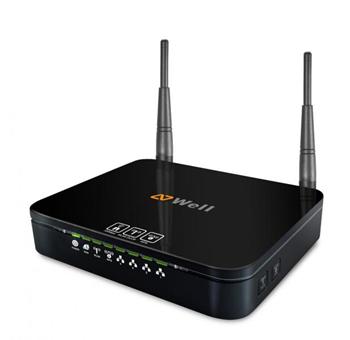 WELL WRC7010N - WiFi n router 300Mb, 2x 3dBi fixní, klient, repeater