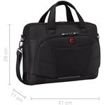 Wenger Altair Brief, taška na notebook, 14/16", čierna