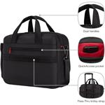 Wenger Cosmic Brief, taška na notebook, 14/16", čierna