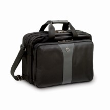 WENGER LEGACY - 16" dvojitá taška na notebook, čierna / šedá