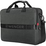 Wenger MX Eco Brief, taška na notebook, 16", sivá