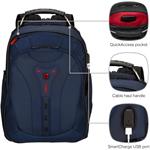 Wenger Pegasus Deluxe, batoh na notebook, 16", modrý