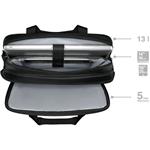 Wenger Prospectus, taška na notebook a tablet, 14", čierna