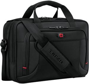 Wenger Prospectus, taška na notebook a tablet, 14", čierna