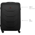 Wenger Prymo, cestovný kufor, veľkosť L, čierny