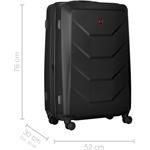 Wenger Prymo, cestovný kufor, veľkosť L, čierny