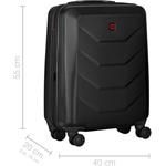 Wenger Prymo, cestovný kufor, veľkosť S, čierny