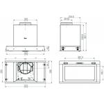 Whirlpool AKR 860 IX, vstavaný odsávač pár