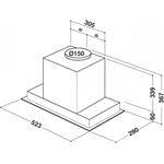 Whirlpool AKR 860 IX, vstavaný odsávač pár