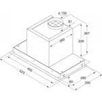 Whirlpool AKR 860 IX, vstavaný odsávač pár