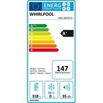 Whirlpool ARG 18081 A++, vstavaná jednodverová chladnička