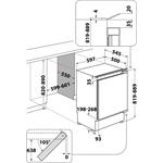 Whirlpool ARG 913 1, vstavaná chladnička s výparníkom