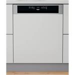 Whirlpool WBO 3O33 PL X, vstavaná umývačka, nerez