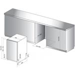 Whirlpool WSIC 3M17, vstavaná umývačka riadu, 45 cm