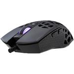 White Shark Caradoc, herná myš, čierna