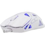 White Shark Dagonet, herná bezdrôtová myš, 2.4Ghz+BT, biela