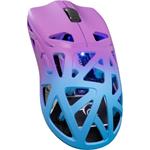 White Shark Dagonet, herná bezdrôtová myš, BT+ 2,4GHz, modrá, fialová