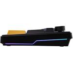 White Shark EXCALIBUR, herná bezdrôtová mechanická klávesnica, US, KTT Wine Red switch, čierna