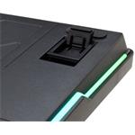 White Shark EXCALIBUR, herná bezdrôtová mechanická klávesnica, US, KTT Wine Red switch, čierna