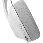 White Shark Falcon – Bezdrôtový herný headset pre PC, PS4/5, Mac, biela