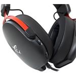 White shark FOX, herné slúchadlá, PC, PS4/PS5, Mac , čierne - červené