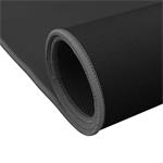 White Shark KABUTO L, herná podložka pod myš 45x40x0,2cm, čierna