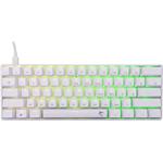 White Shark SHINOBI 2, herná mechanická klávesnica, US, hnedé switch, biela