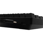 White Shark SHINOBI 2, herná mechanická klávesnica, US, hnedé switch, čierna, (rozbalené)