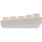 White Shark SHINOBI 2, herná mechanická klávesnica, US, modrý switch, biela