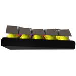 White Shark WAKIZASHI 2, herná mechanická klávesnica, US, červene spínače, šedo-čierna