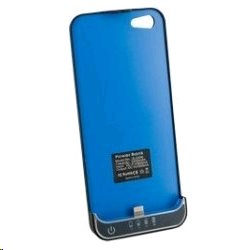 Whitenergy Externá batéria pre iPhone 5 | HQ | 2200mAh | black