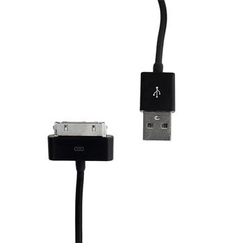 Whitenergy Kábel USB 2.0 pre iPhone 4 prenos dát/nabíjanie 100cm čierny