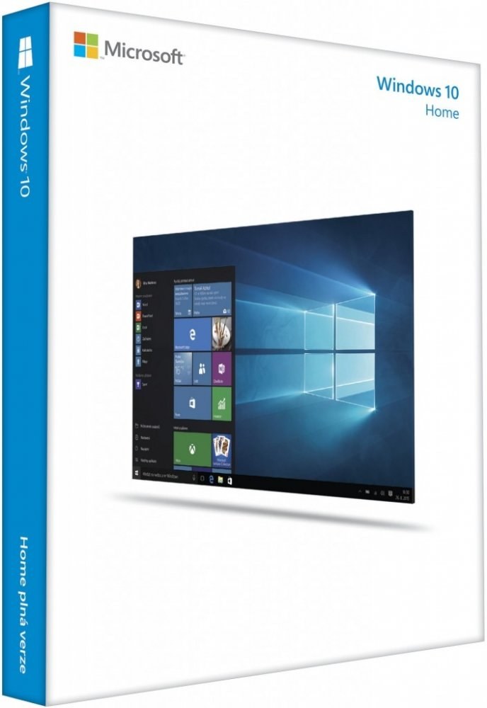 Windows 10 Home, 64-bit, EN, DVD, OEM - samostatne nepredajne