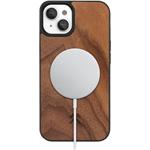 Woodcessories kryt Bumper Case MagSafe pre iPhone 14 - Walnut