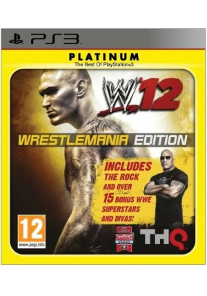 WWE 12 Wrestlemania Edition Platinum (PS3)