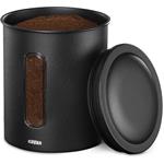 Xavax Barista, dóza na 500 g zrnkovej kávy, alebo 700 g mletej kávy, vzduchotesná, matná čierna