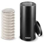 Xavax Barista, dóza na kávové/čajové kapsuly a iné, kovová, matná čierna