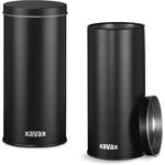 Xavax Barista, dóza na kávové/čajové kapsuly a iné, kovová, matná čierna