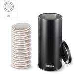 Xavax Barista, dóza na kávové/čajové kapsuly a iné, kovová, matná čierna