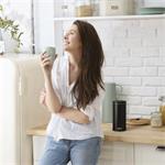 Xavax Barista, dóza na kávové/čajové kapsuly a iné, kovová, matná čierna