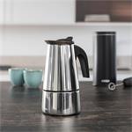 Xavax Barista, moka kanvička (koťogo), 4 šálky, 200 ml, ušľachtilá oceľ, strieborná