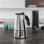 Xavax Barista, moka kanvička (koťogo), 4 šálky, 200 ml, ušľachtilá oceľ, strieborná